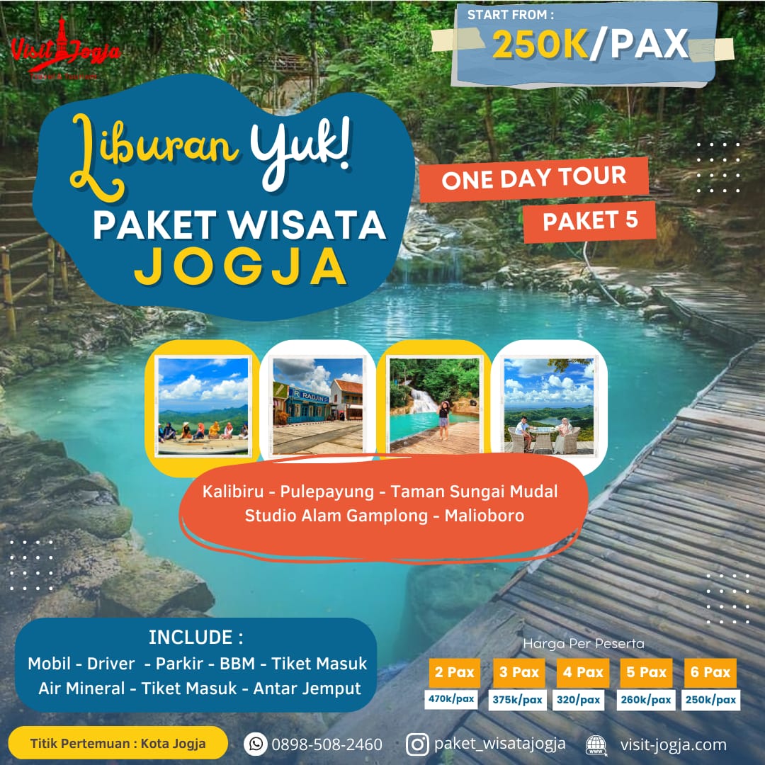 Paket Wisata Jogja 1 Hari Mulai Dari 180rb Bisa Liburan Hemat Dan Paket Wisata Jogja 1 Hari Mulai Dari 180rb Bisa Liburan Hemat Dan