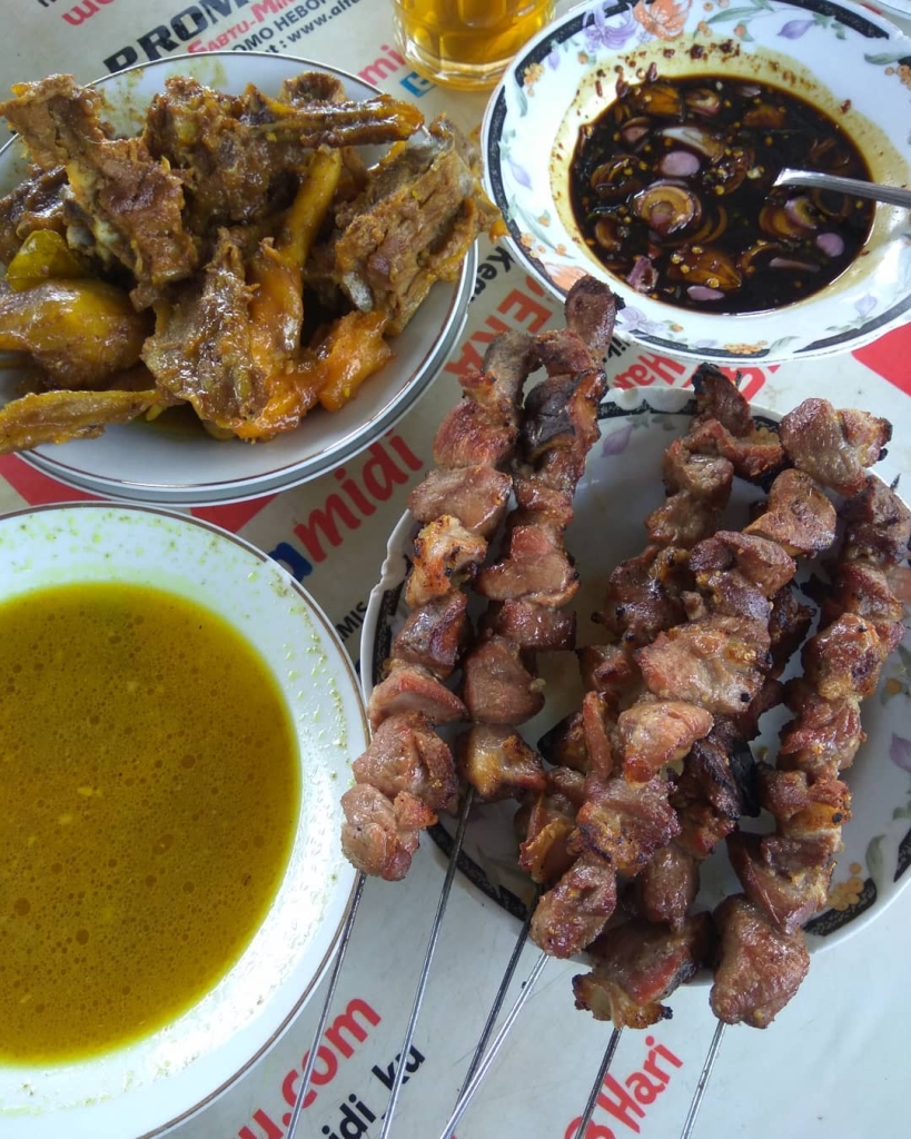 sate klatak pak pong - kuliner jogja
