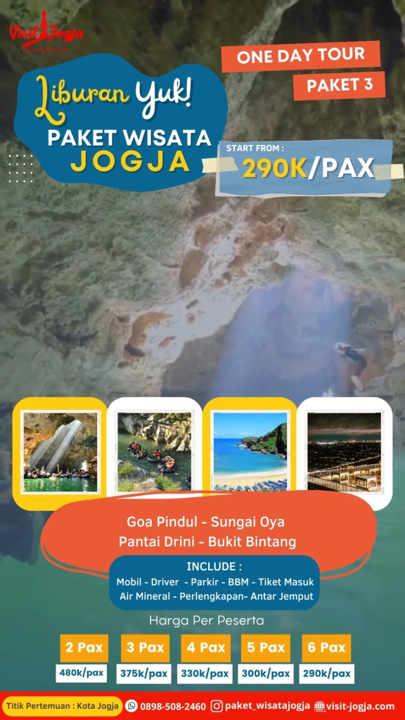 paket wisata jogja 1 hari - paket 3