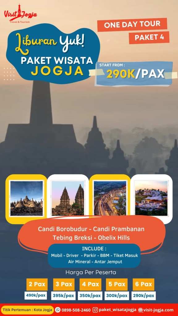 paket wisata jogja 1 hari - paket 4
