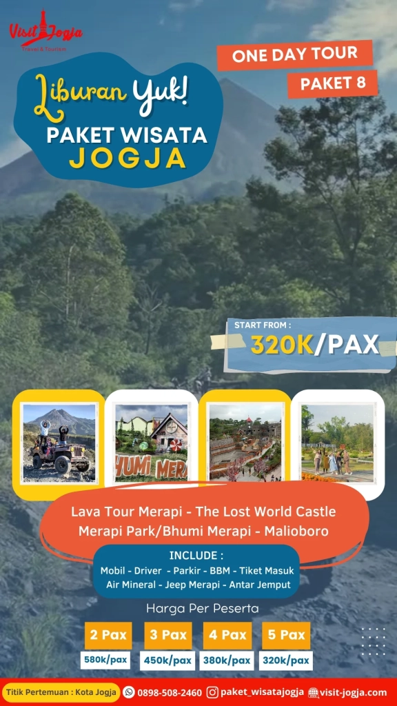 paket wisata jogja 1 hari - paket 8
