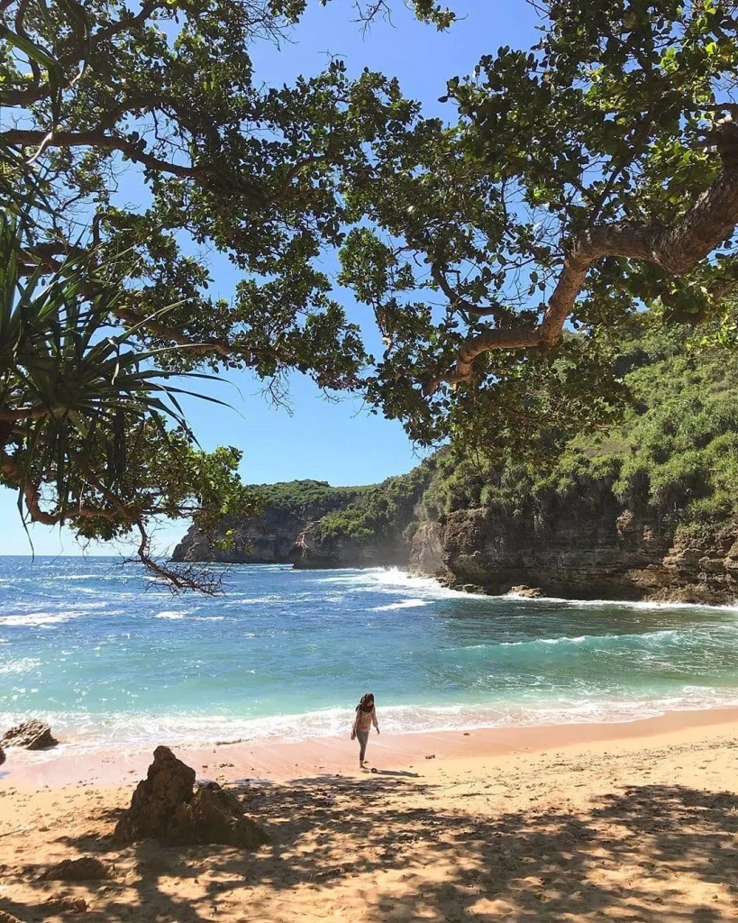 pantai tersembunyi gunungkidul - pantai ngetun
