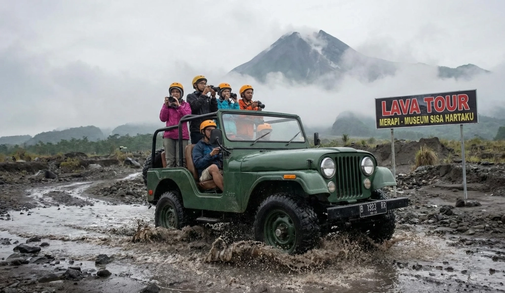 Paket Tour Merapi 1 Hari