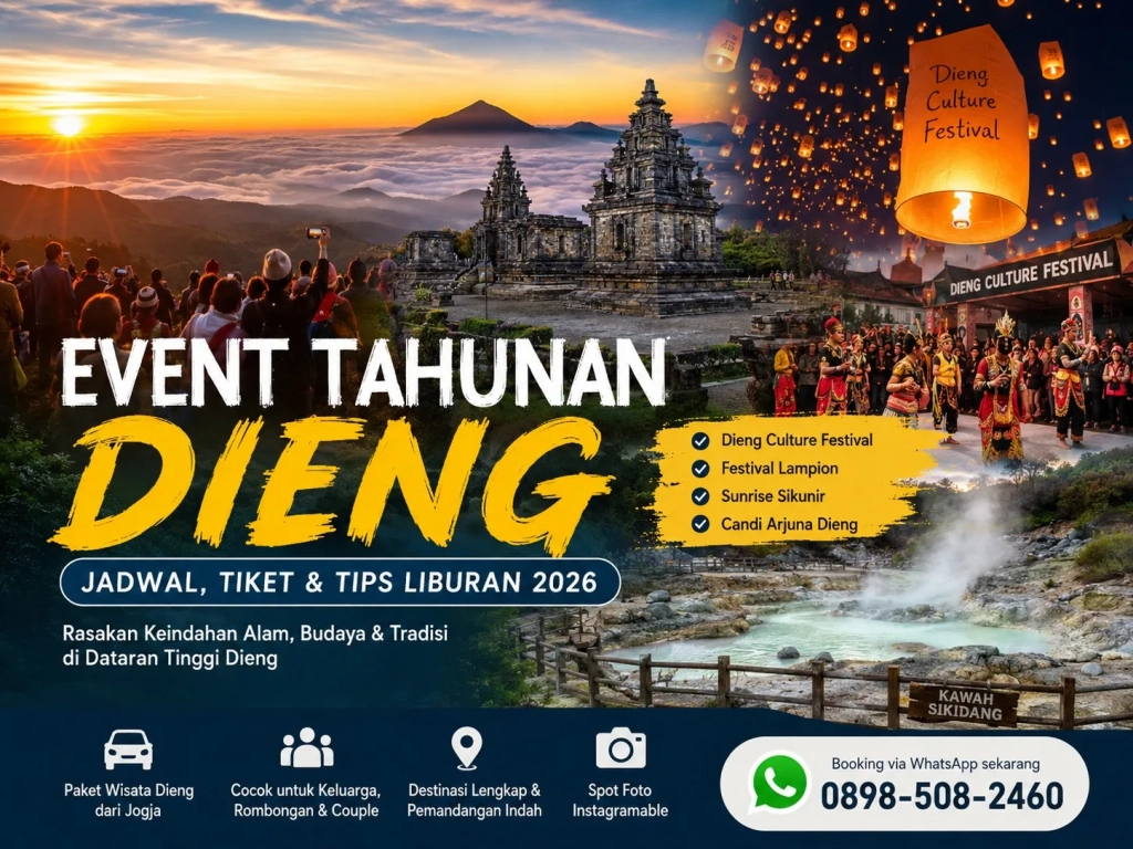 event tahunan dieng