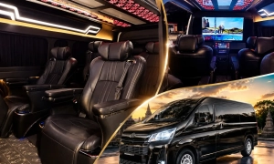 interior hiace luxury jogja