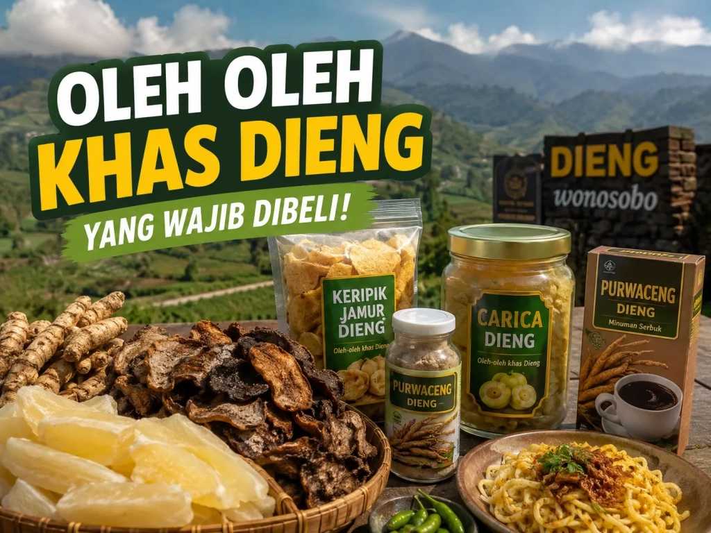 oleh oleh dieng