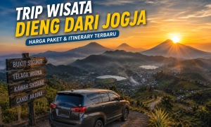 trip wisata dieng dari jogja