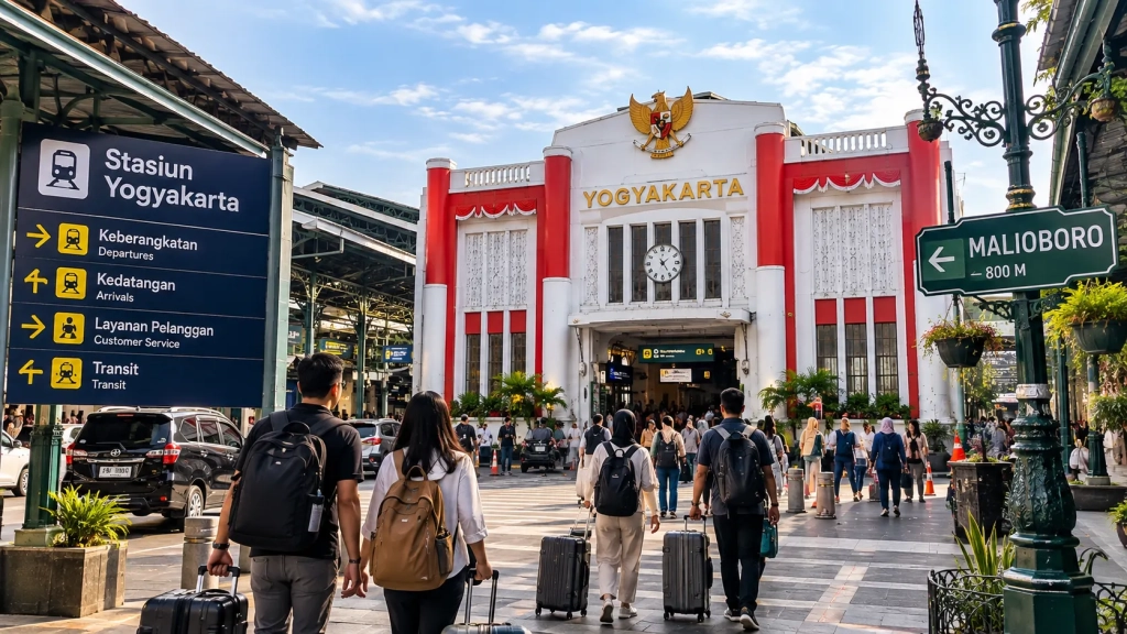 Paket Wisata Jogja dari Stasiun Tugu