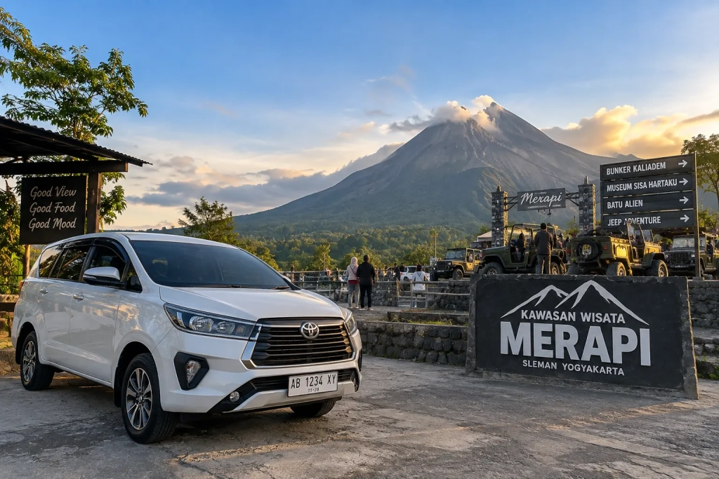 Rental Mobil Jogja ke Merapi