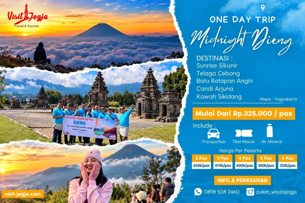 paket wisata dien dari jogja 1 hari